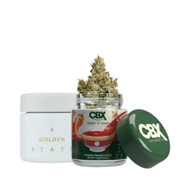CANNABIOTIX +<br> A GOLDEN STATE<br> 3.5G FLOWER