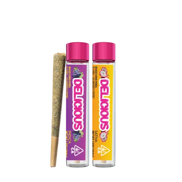 DELICIOUS<br> 1.25G INFUSED PREROLLS