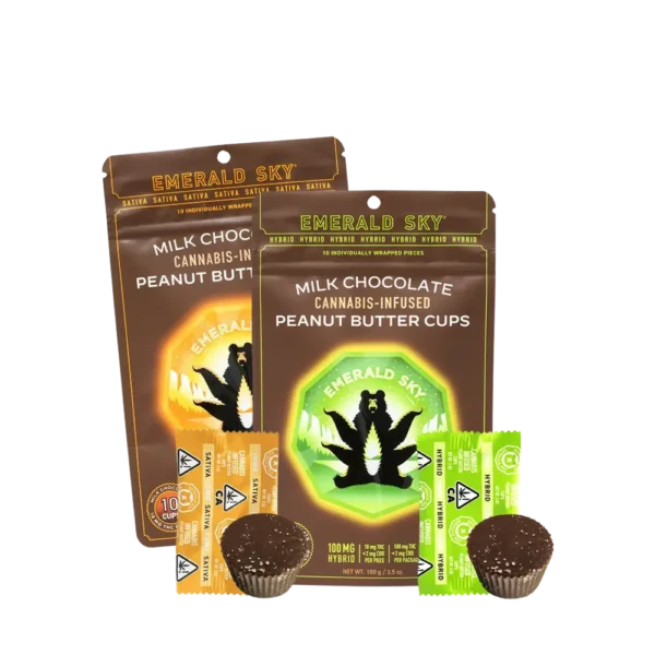 EMERALD SKY<br> 100MG PEANUT BUTTER CUPS