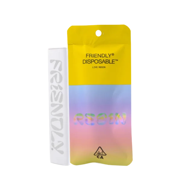 FRIENDLY<br> 1G LIVE RESIN CARTRIDGES