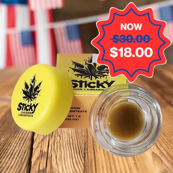 STICKY<br> 1G ROSIN
