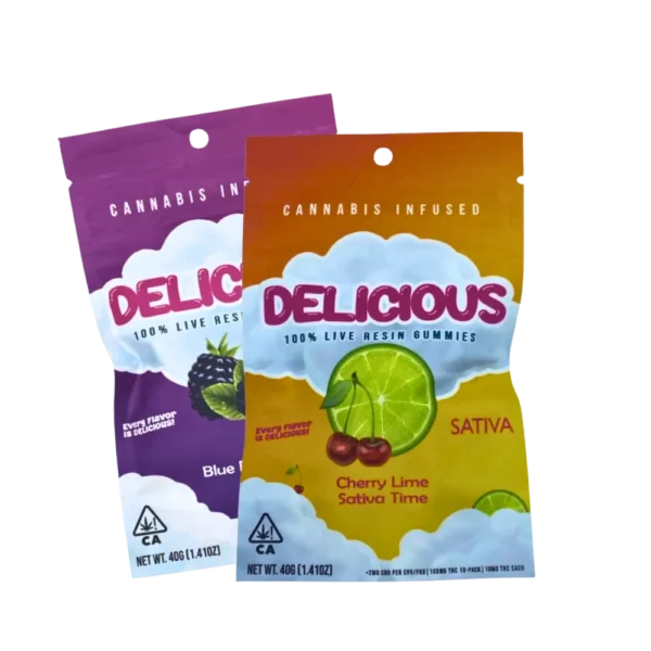 DELICIOUS<br> 100MG GUMMIES
