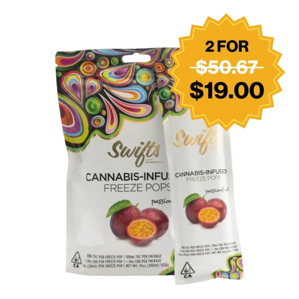 SWIFT<br> 100MG FREEZE POPS