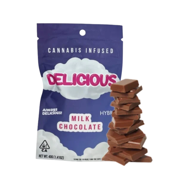 DELICIOUS<br> 100MG CHOCOLATES