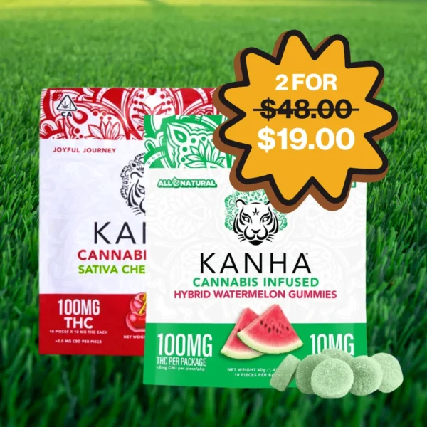 KANHA<br> 100MG THC GUMMIES