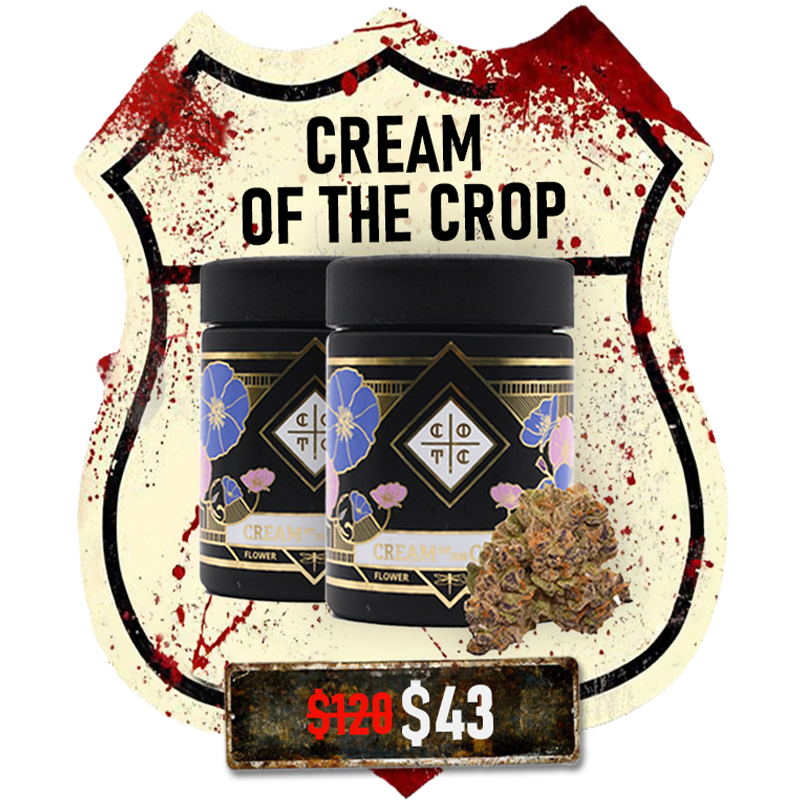 Cream Of The Crop 35g Flower Club420 Highway 80 Dispensary