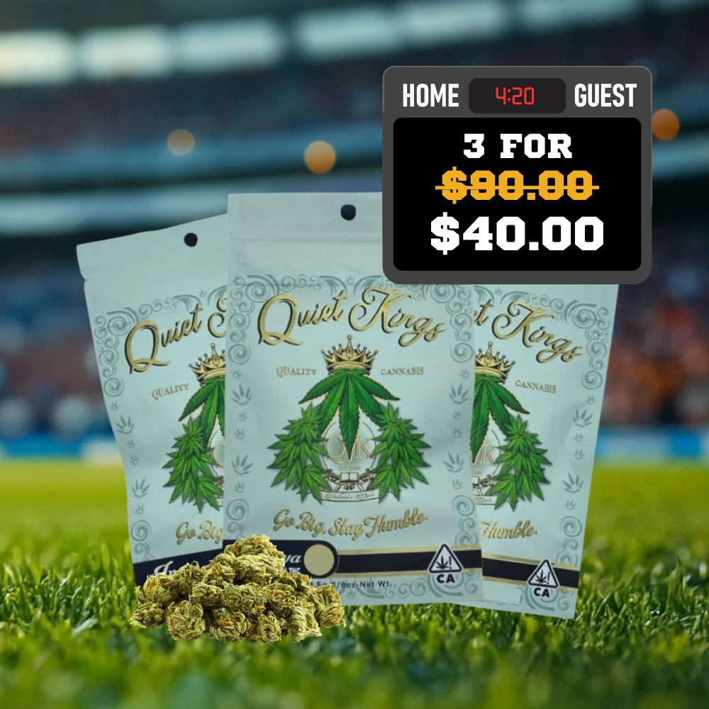 QUIET KINGS 3.5G FLOWER - CLUB420 Dixon Dispensary