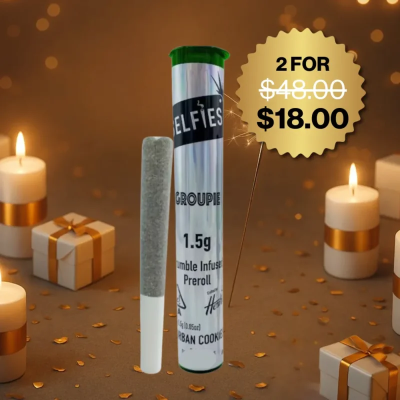 SELFIES<BR> 1.5G INFUSED PREROLLS