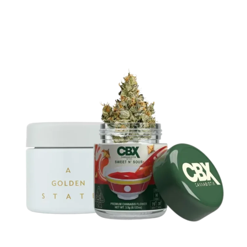 CANNABIOTIX +<br> A GOLDEN STATE<br> 3.5G FLOWER