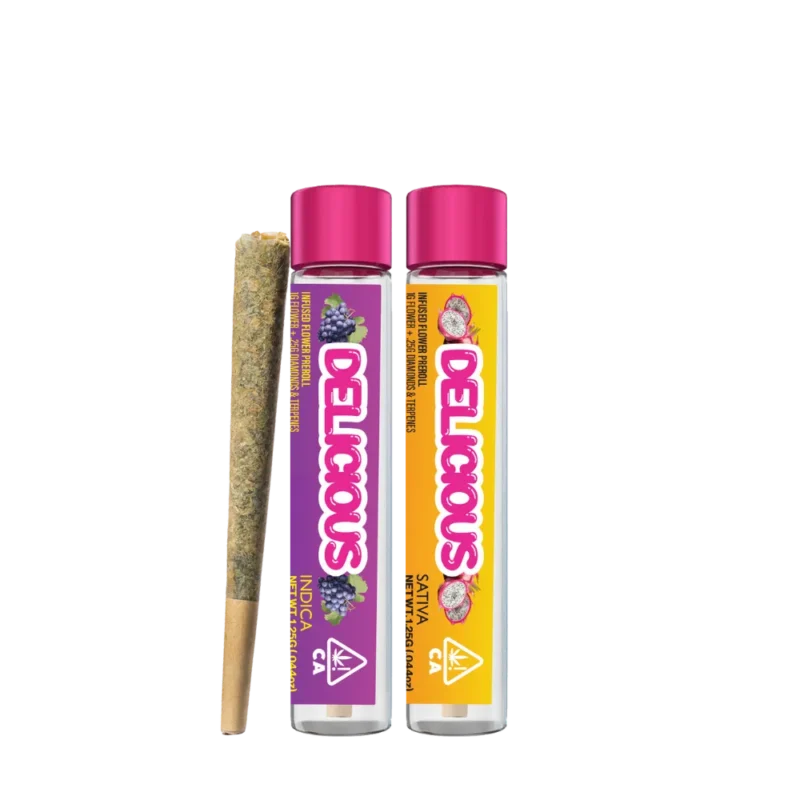 DELICIOUS<br> 1.25G INFUSED PREROLLS