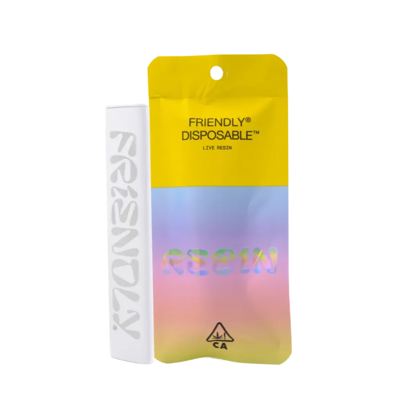 FRIENDLY<br> 1G LIVE RESIN CARTRIDGES