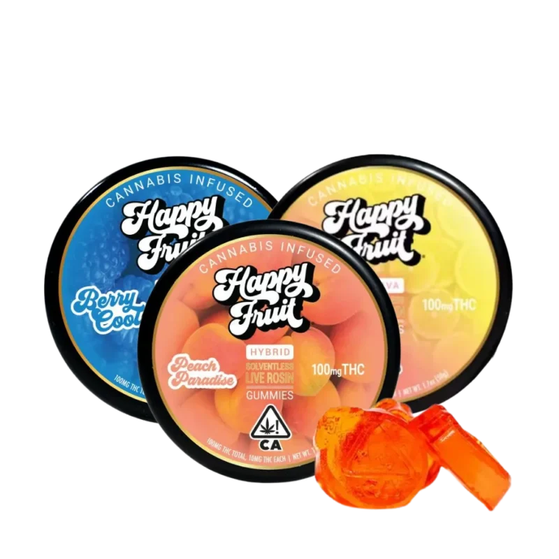 HAPPY FRUIT<br> 100MG EDIBLES