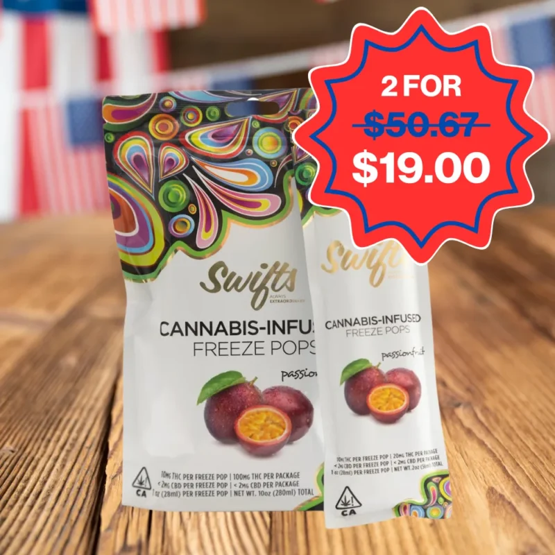 SWIFT<br> 100MG FREEZE POPS