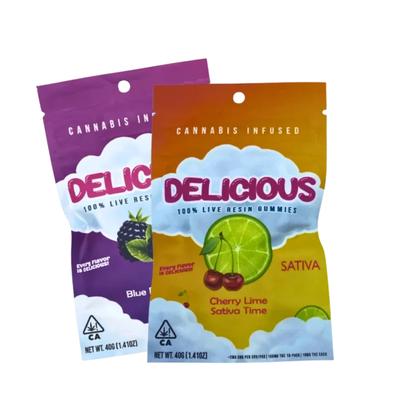 DELICIOUS<br> 100MG GUMMIES