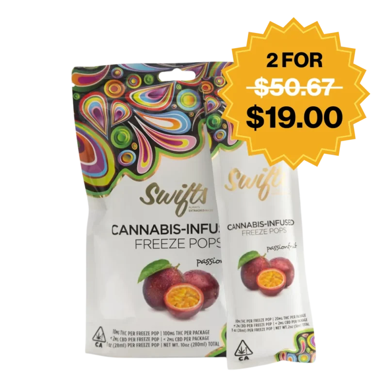 SWIFT<br> 100MG FREEZE POPS
