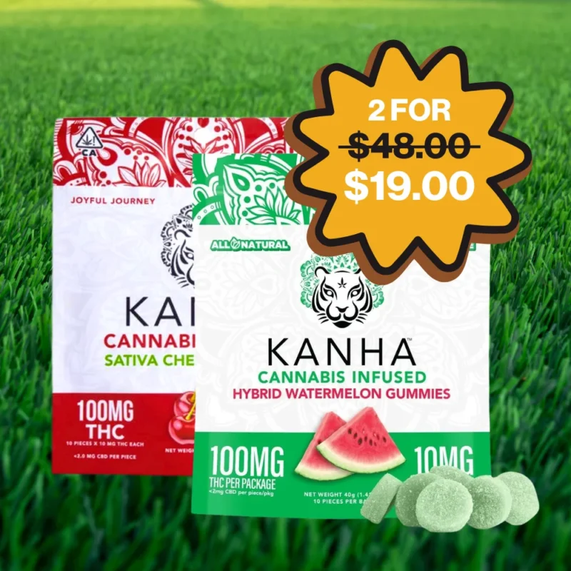 KANHA<br> 100MG THC GUMMIES